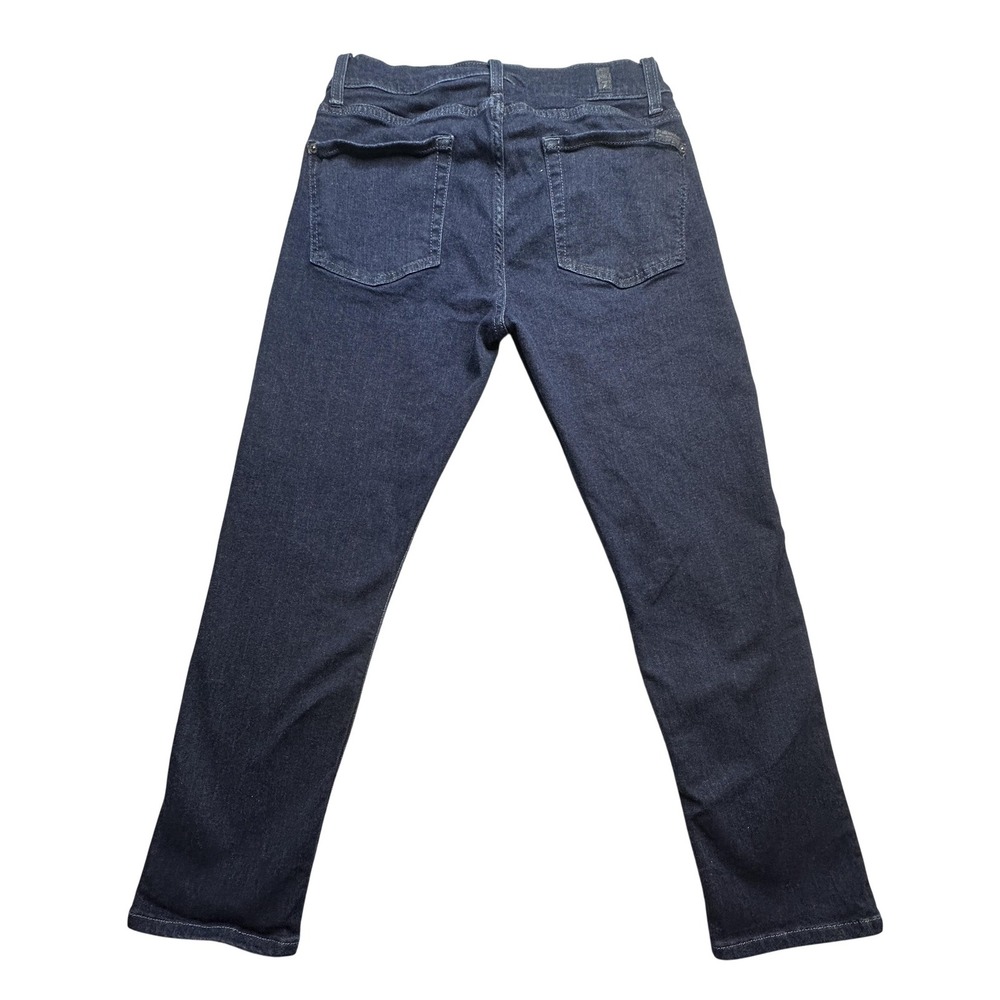 7 For All Mankind Jeans Womens 30 Dark Wash Slimmy‎ TNR Slim Fit Stretch Denim